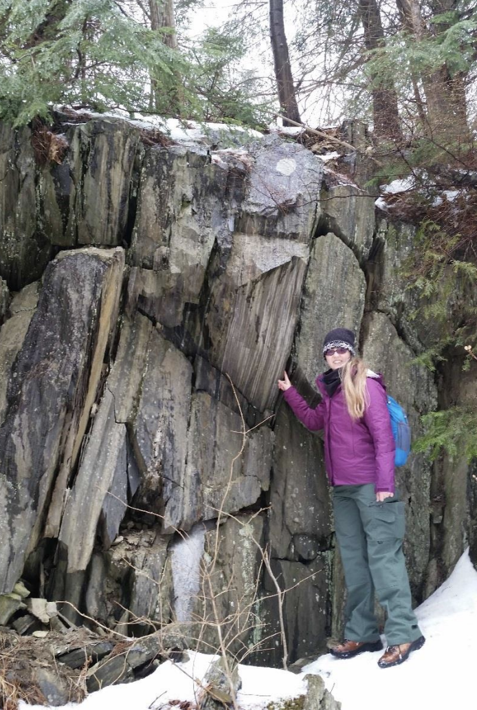 Identifying boulders on the Belfast Rail Trail